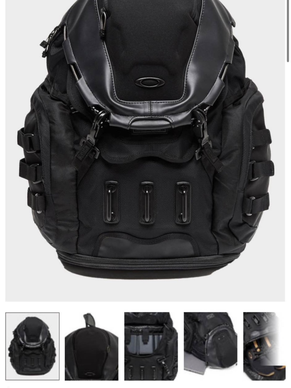 Oakley kitchen sink Black Tactical Backpack for Men NEW WITH TAGS